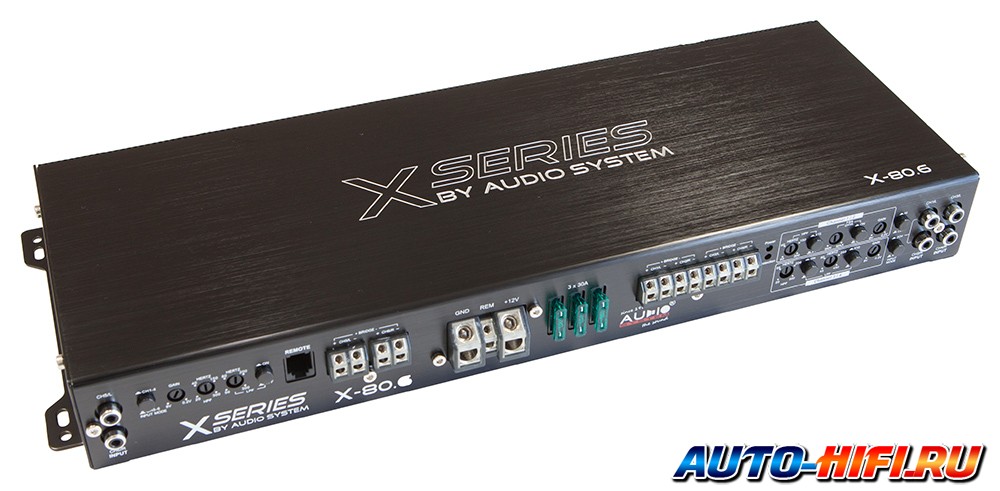 6-канальный усилитель Audio System X-80.6 6-канальный усилитель Audio System X-80.6